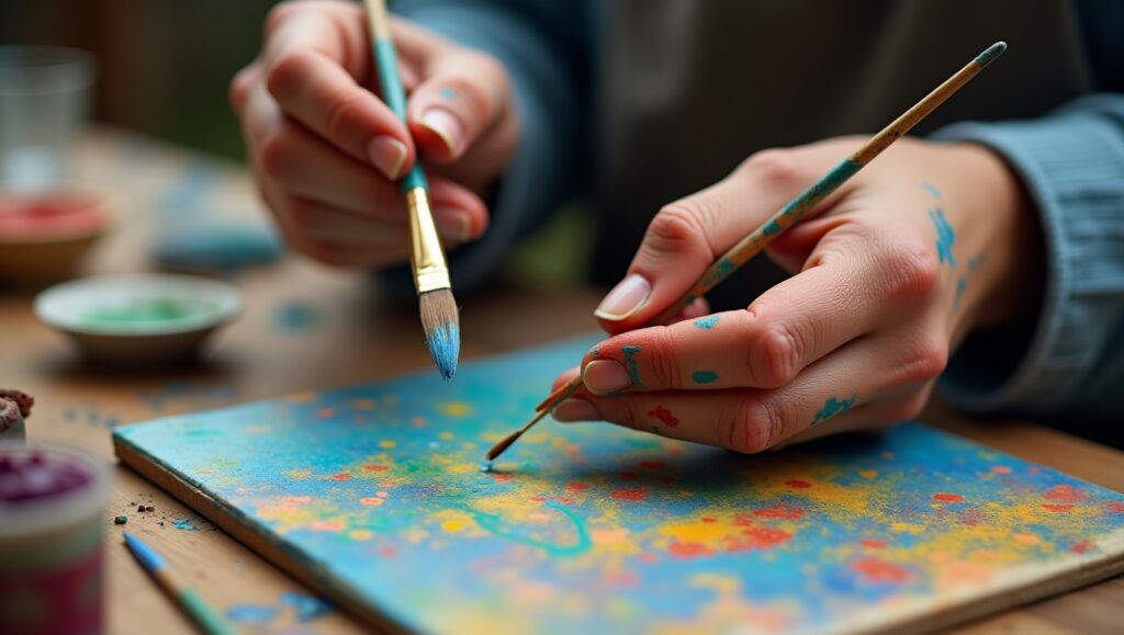 Artista Plastica ZyStopa Exposição Internacional de Arte e Literatura (2)