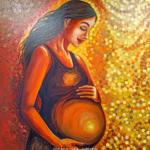 Artista Plastica ZyStopa, Aula de Pintura em tela em Barra Velha-14