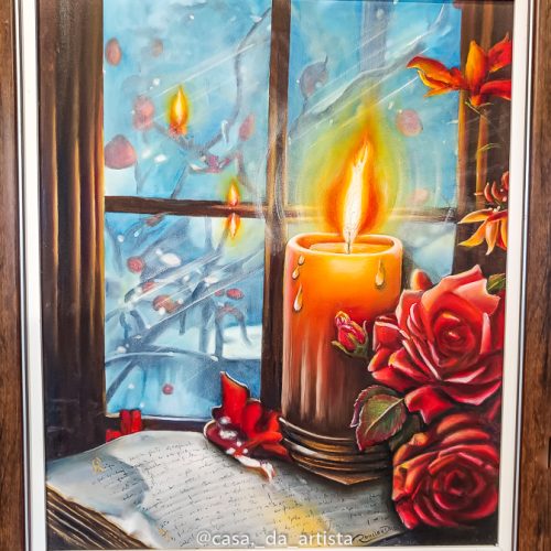 Artista Plastica ZyStopa, Aula de Pintura em tela em Barra Velha-15