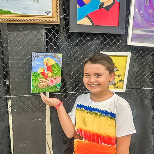 Artista Plastica ZyStopa, atelier, Aula de pintura Barra Velha-39