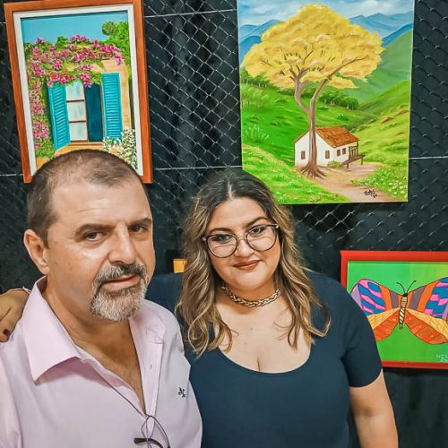 Artista Plastica ZyStopa, atelier, Aula de pintura Barra Velha-63
