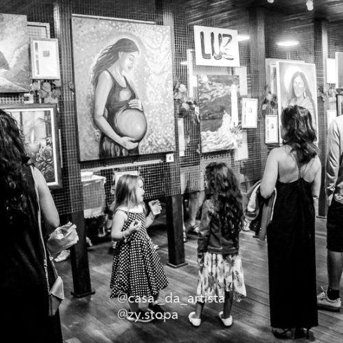 Casa da Artista plastica ZyStopa Aula de Pintira em Barra Velha erramento Exposição LUZ_-52